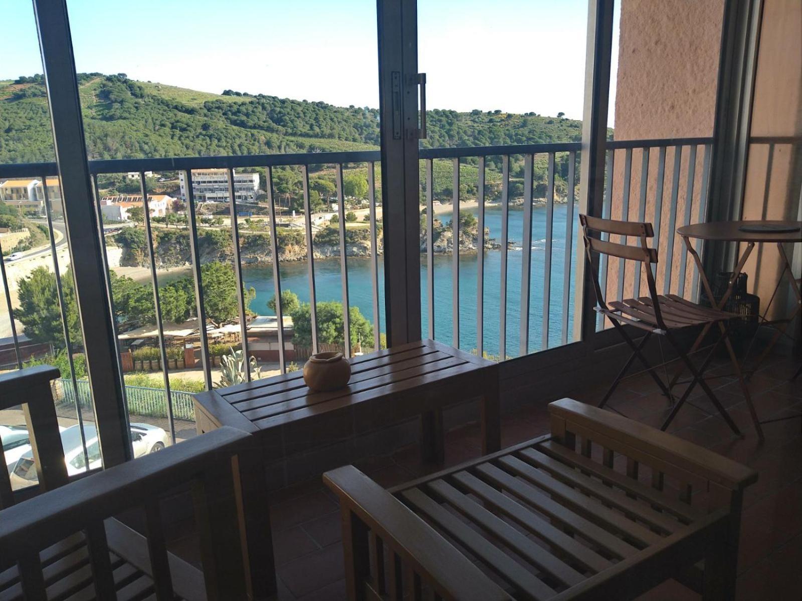 Grand Studio Avec Vue Sur La Mer Et Parking Banyuls-sur-Mer Bagian luar foto